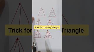 Short trick for counting Triangle| Reasoning for all competitive exam #reasoning #math #ssc #railway