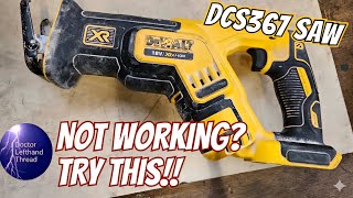 Dewalt DCS367 Full Teardown and repair