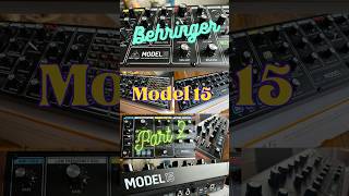 Behringer Model 15 analog synthesizer - funk demo (Part 2) #behringersynthesizer #model15 #moog
