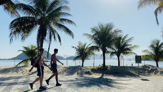 Orla das praias de Sao Francisco e Charitas em Niteroi RJ