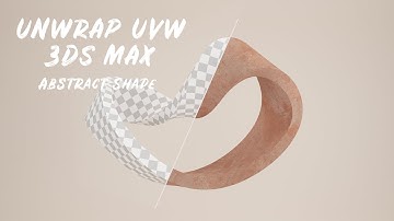 Uvw Unwrap 3ds Max | Abstract Shape UV Mapping