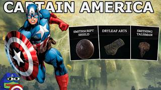 I Created The Ultimate Captain America Build In Elden Ring Net Worth