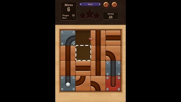 Roll the Ball Echo Level 26 (Classic - Basic E) - Lösung Solution Walkthrough