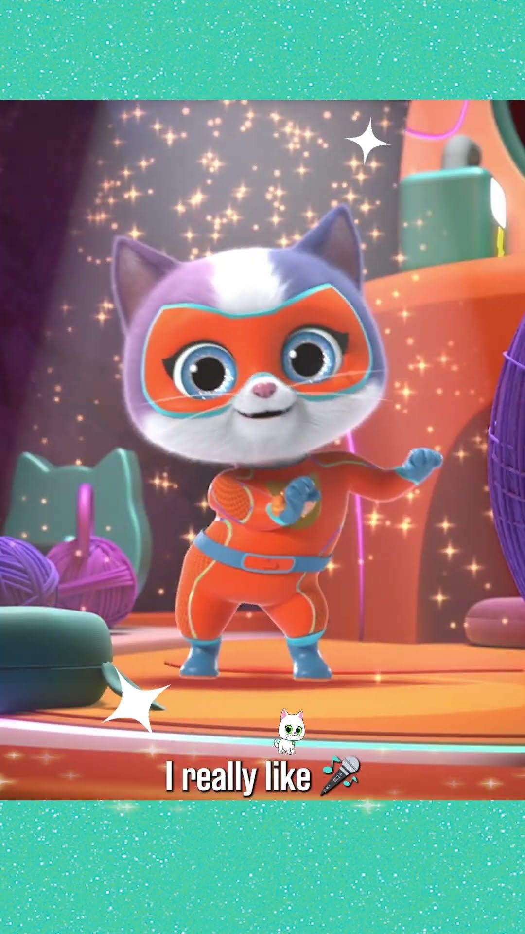 You'll be singing Oopsie Kitty! ? #SuperKitties