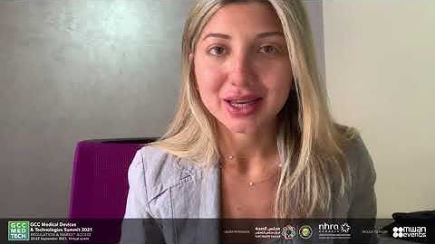 GCC Medtech Summit 2021 - Lea Atallah, QARA Manager, MENAT, Zimmer Biomet