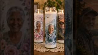 A How To Create A Dollartree DIY Memorial Candle for Just a Few Dollars ❤️🕯️
