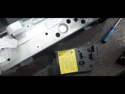 How to clean LSU OF HP M202DW