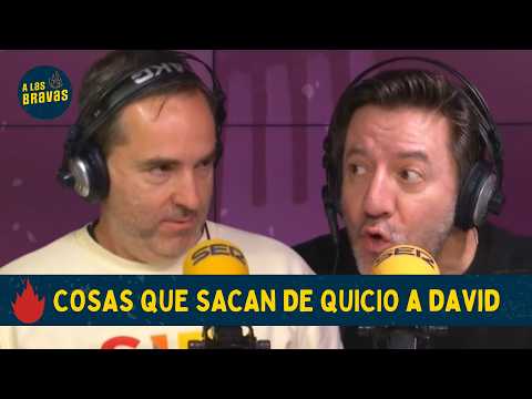 😅David Navarro confiesa que cosas le sacan de quicio, no puede con ellas
