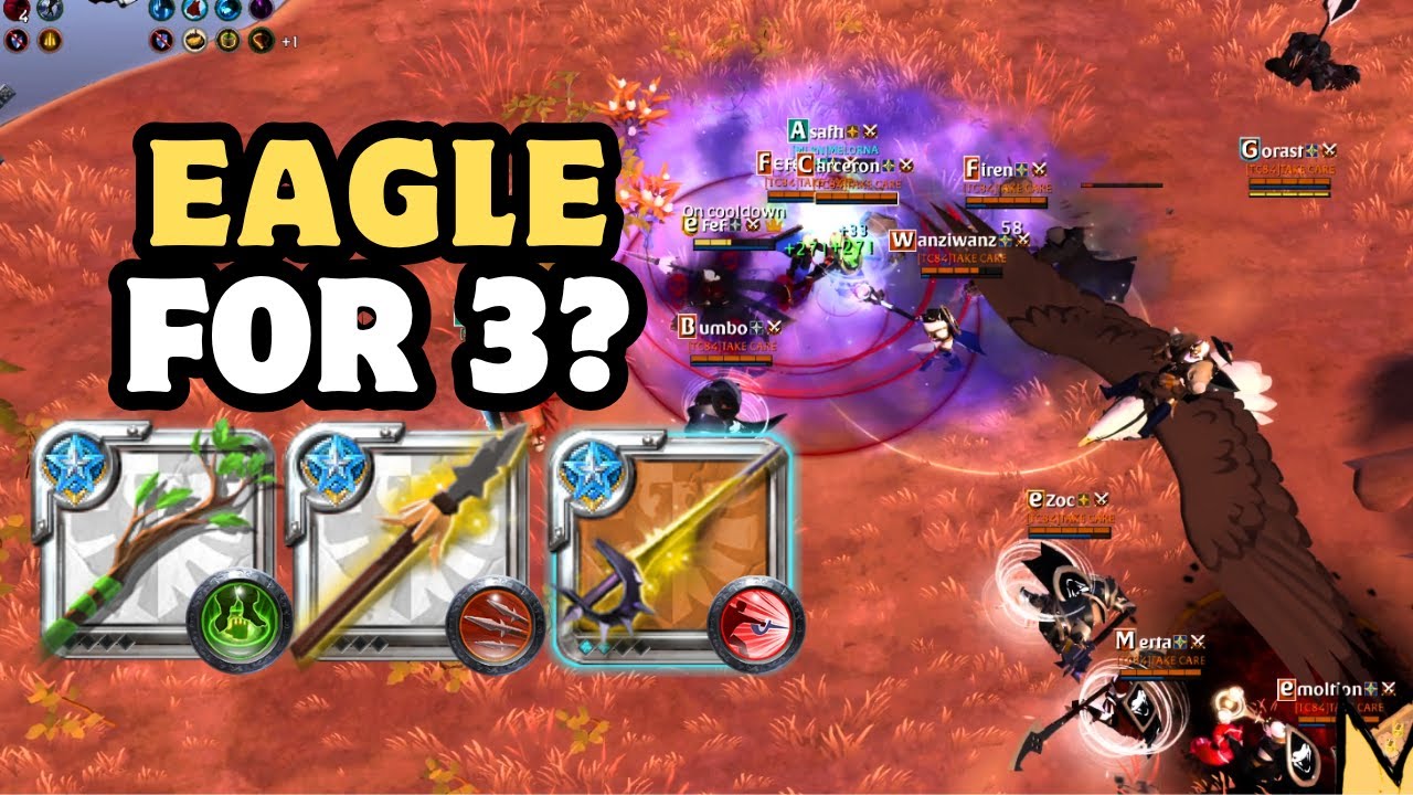4vX | Battle Eagle for 3 ppl? | eFeF | Albion Online