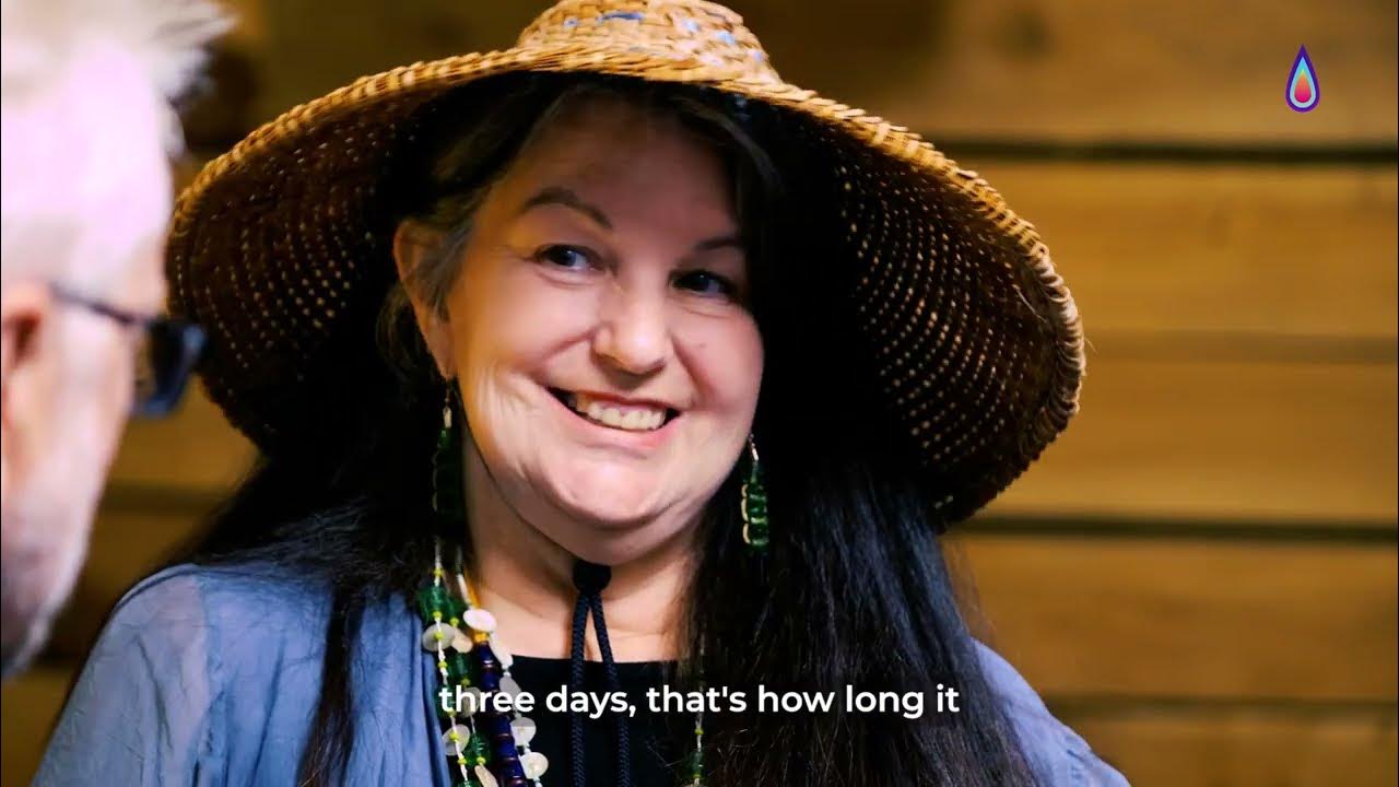 Barbara Ann Lawrence, a Suquamish Tribal Elder and a traditional