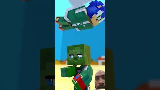 Squid Game Zombie Trick Exposed by aPro! #minecraft #animation #memes #osmp #shorts