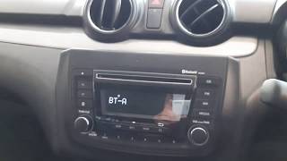 2019 | how to connect Bluetooth  in  MARUTI SUZUKI SWIFT VXI , VDI ,ZXI , ZDI . Full review in hindi