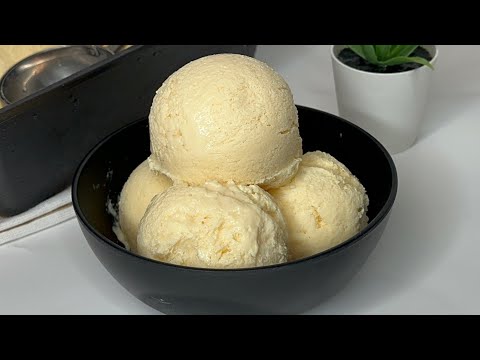 How to make ice cream without whipping cream, no condensed milk, no ice cream machine. !