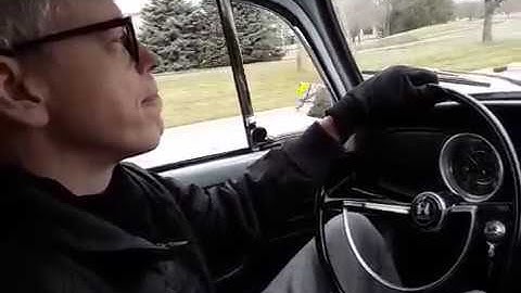 Shifting an autostick Volkswagen Beetle