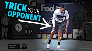 How to Underhand Serve like Kyrgios (tennis lesson) Wealth