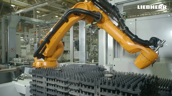 Liebherr – Robotic cell – Automated gear wheel manufacturing
