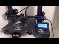 3d printer ender  printing the case on a 3d printer