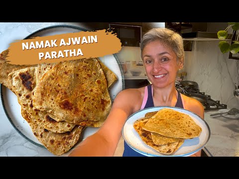The best PARATHA from my childhood - Namak and Ajwain paratha using only 3 ingredients!