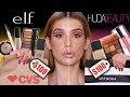 $100 MAKEUP CHALLENGE: E.L.F. vs HUDA BEAUTY!