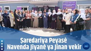 Şaredariya Peyasê Navenda Jiyanê Ya Jinan Vekir