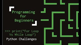 what is difference between for loop and while loop in python 03 | Programming For Beginners | Lec#28