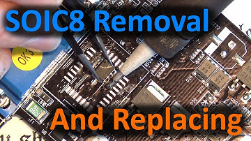 Removing and Replacing SOIC-8 SMD EEPROM