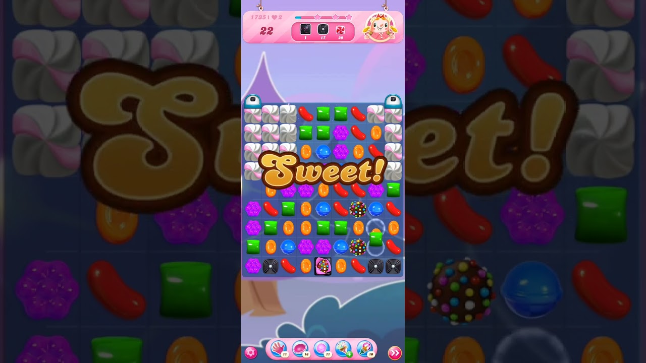 Candy Crush Saga Level 1735 (2024)