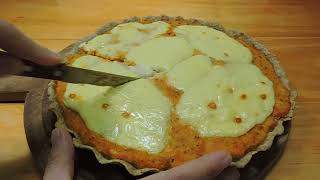 PUMPKIN AND ONION TART with HOMEMADE DOUGH DELICIOUS
