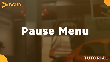 Pause Menu | FiveM Resource