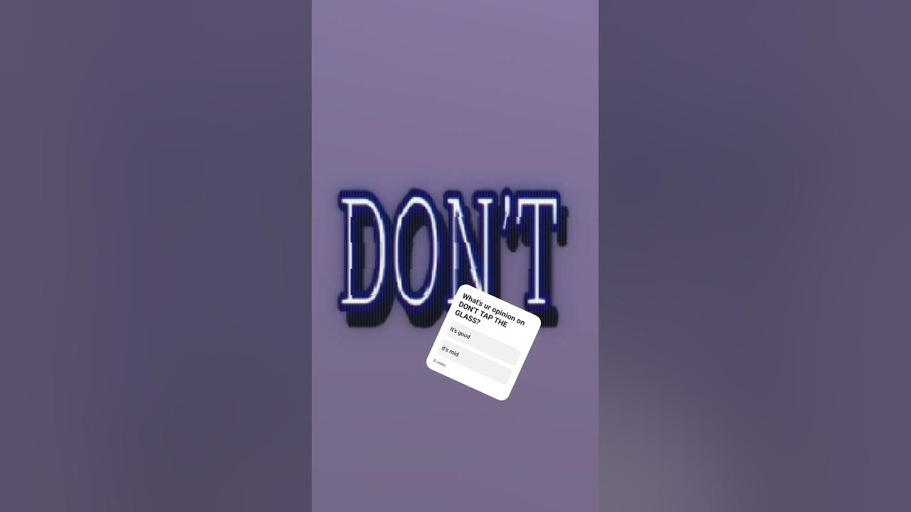 Big Poe edit #tylerthecreator #donttaptheglass