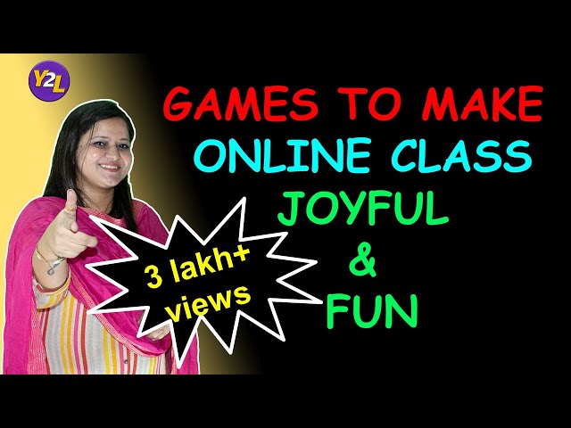 How to make online class interesting through Games (for primary kids) 