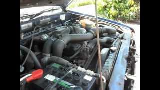 1991 Isuzu Mu underside and engine