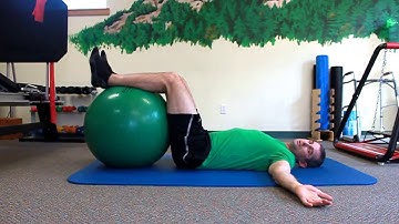 Trunk Rotation with Exercise Ball