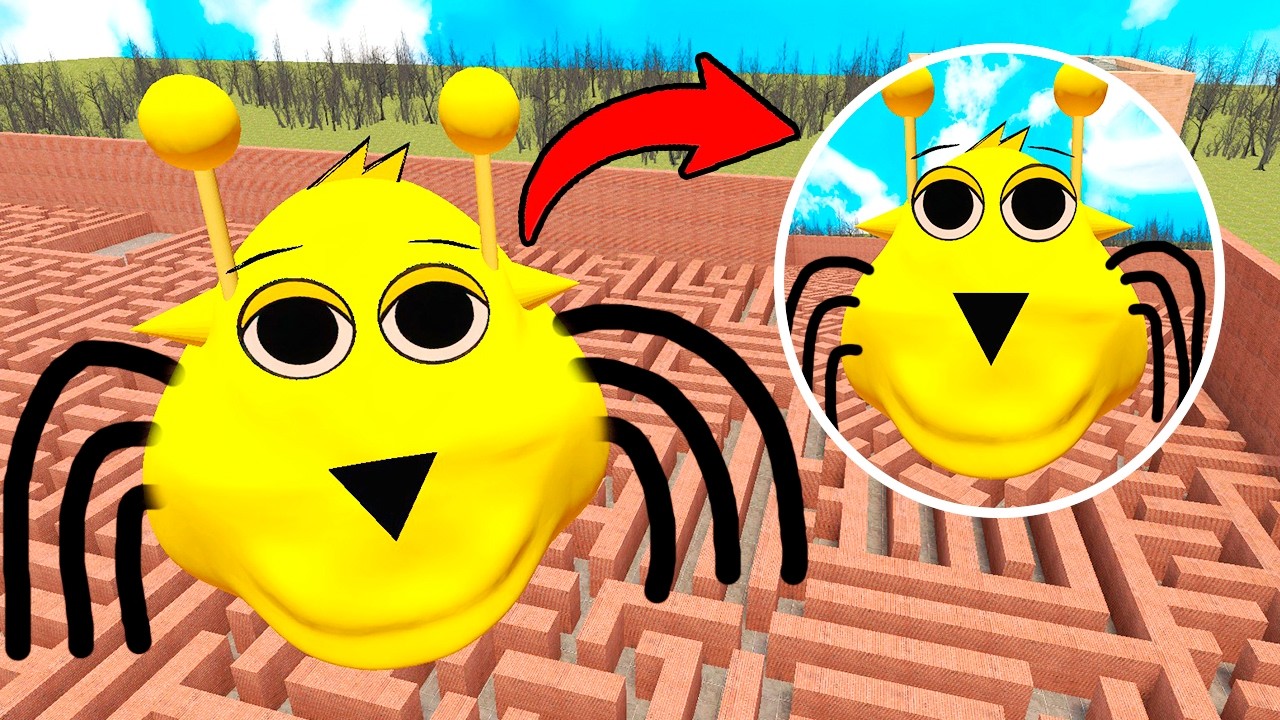 Я нашел это у Спрунки Спайдера Поу Бу из игры Bou's Revenge в лабиринте Garry's Mod!