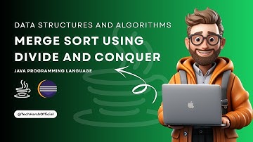 Merge Sort Java Code | Divide and Conquer