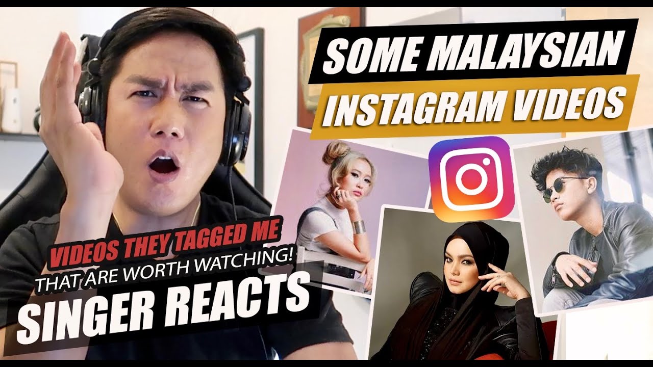 Reacted to Instagram Videos - Siti Nurhaliza, Haqiem Rusli & Elica Paujin
