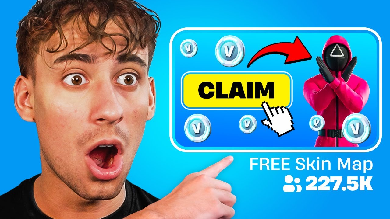 Тестирование мифов о БЕСПЛАТНЫХ скинах и VBUCKS!