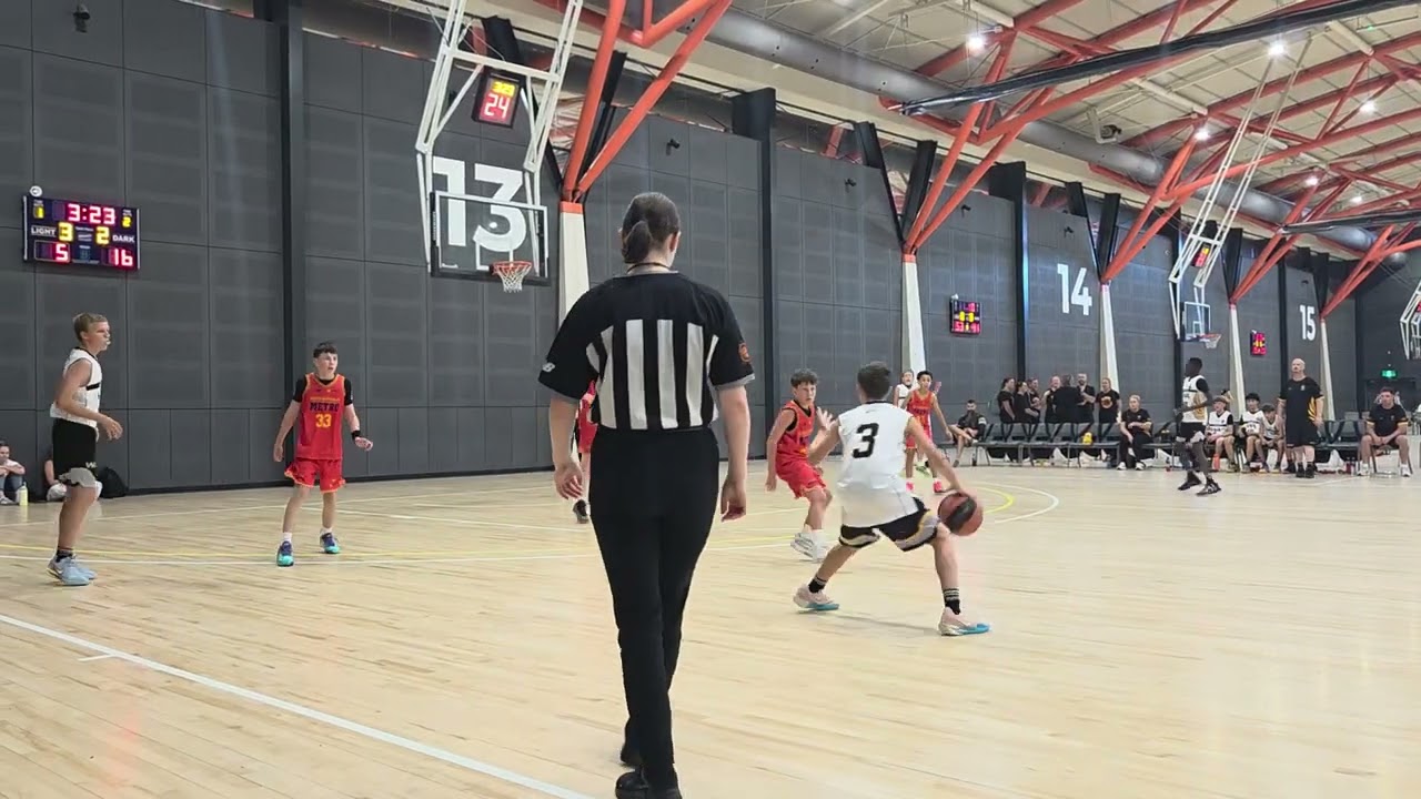 SCC WA U14s BLACK VS SA METRO RED (part 1)