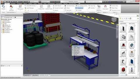 Autodesk Factory Design Suite - Snap command during reposition video