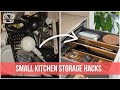10 genius KITCHEN ORGANIZATION HACKS to maximize space