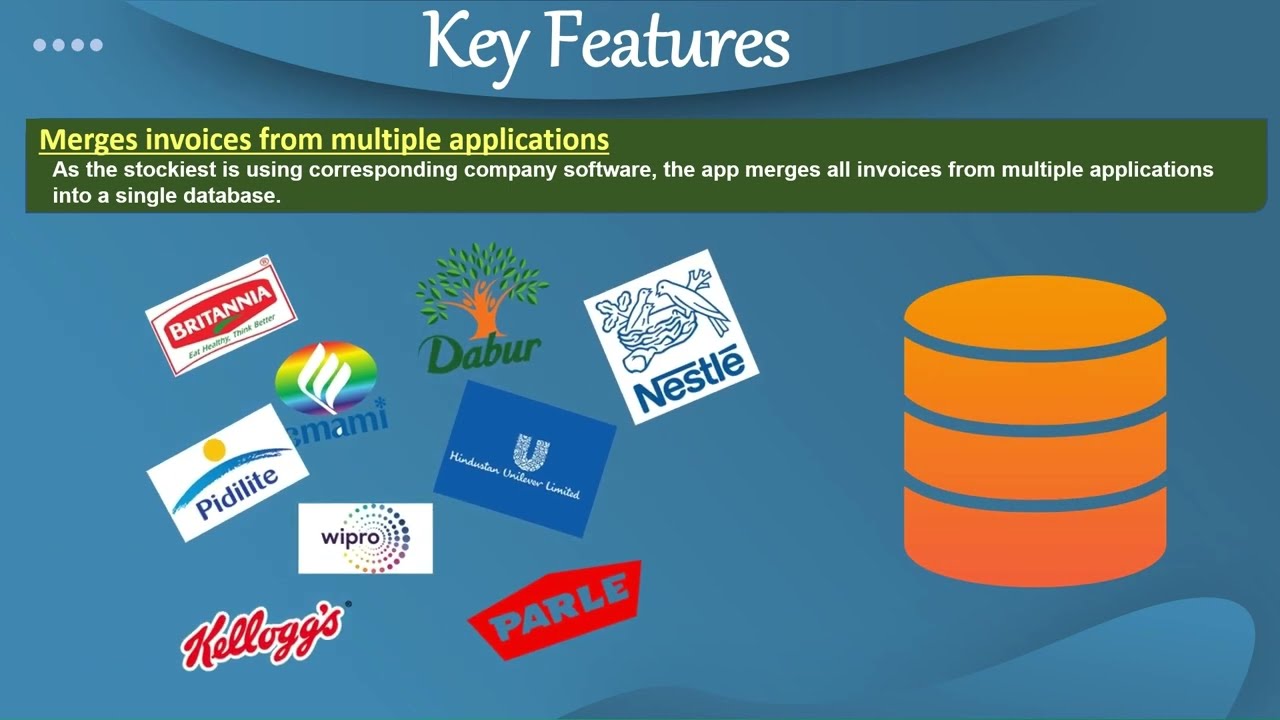 Simplifies GSTR-1 filling for FMCG distributors from multiple companies' Billing App.
