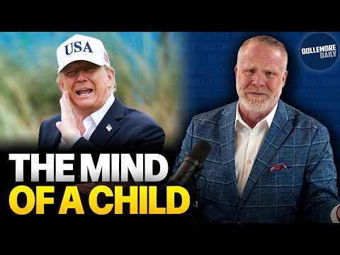 Trump's Child Brain HIJACKS Press Conference