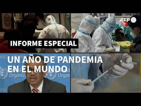Un año de pandemia en el mundo | AFP
