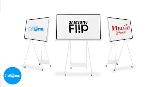 Samsung Flip Demo | Teams Meeting | Set Up with Touch Out Cable & HDMI | Exporting screenshot 1