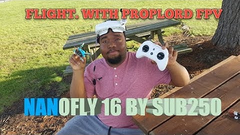 sub250 nanofly16, DVR FLIGHT using Skyzone 04L goggles #skyzone