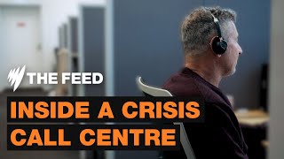 What it's like answering calls for a suicide and crisis hotline | SBS The Feed
