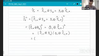 Quantum Mechanics 2, Lecture 2, Addition of Angular Momentum, Oct 4, 2021