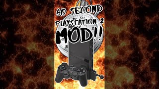 Modding a PS2 in 60 Seconds // PlayStation 2 Modding Made Easy! #shorts