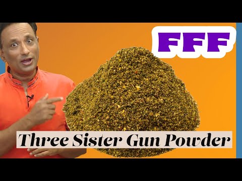 The Forbidden Indian Gunpowder (Not What You Think!)  Three sister gunpowder