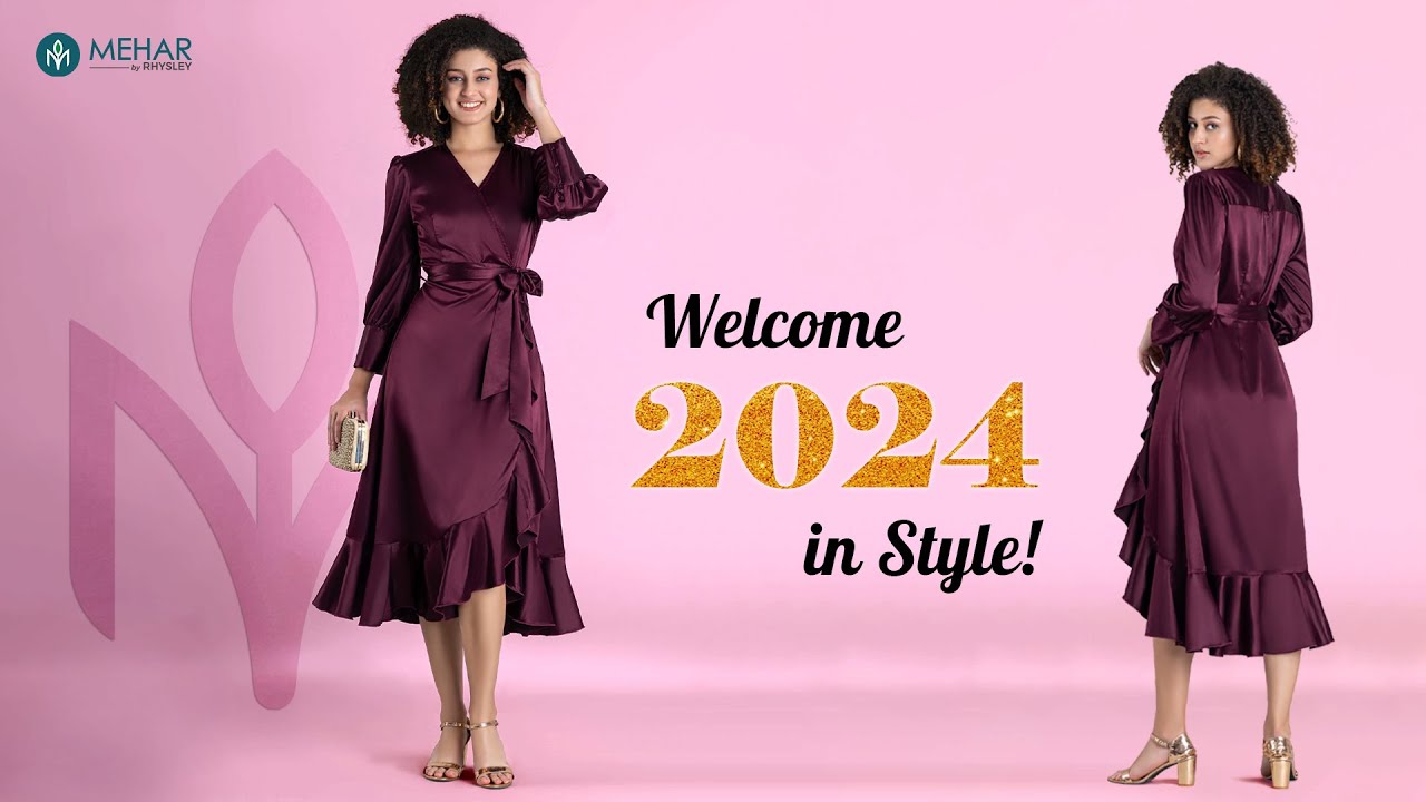 Sequin Embellished Party Wear Dresses | Velvet Dresses | Mehar